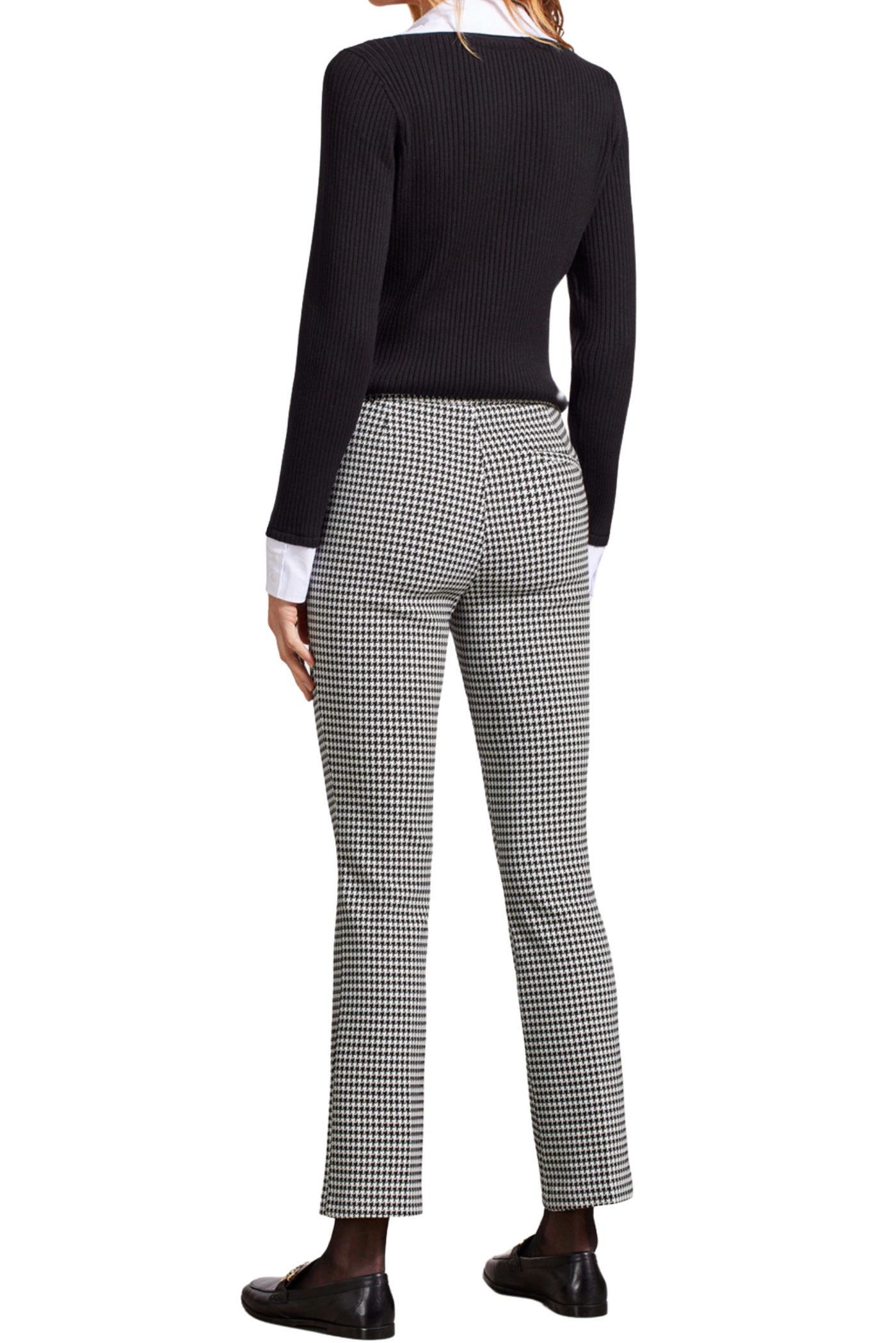 Houndstooth Pull On Pant