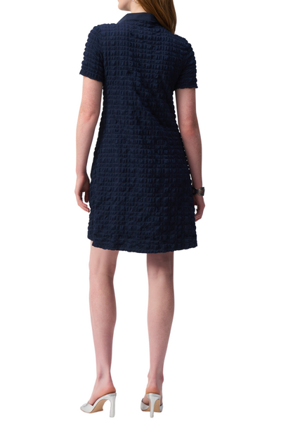 Bubble Jacquard A-Line Dress