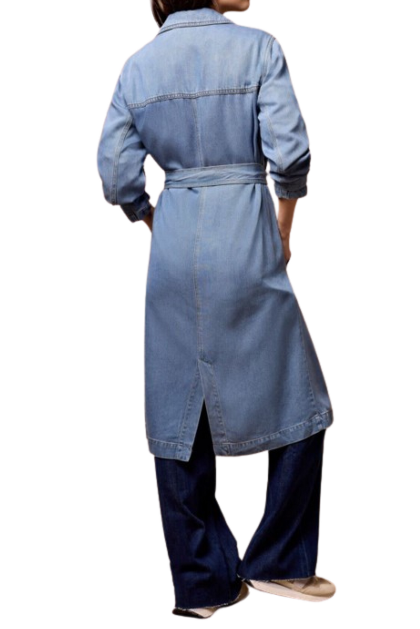 Denim Trench