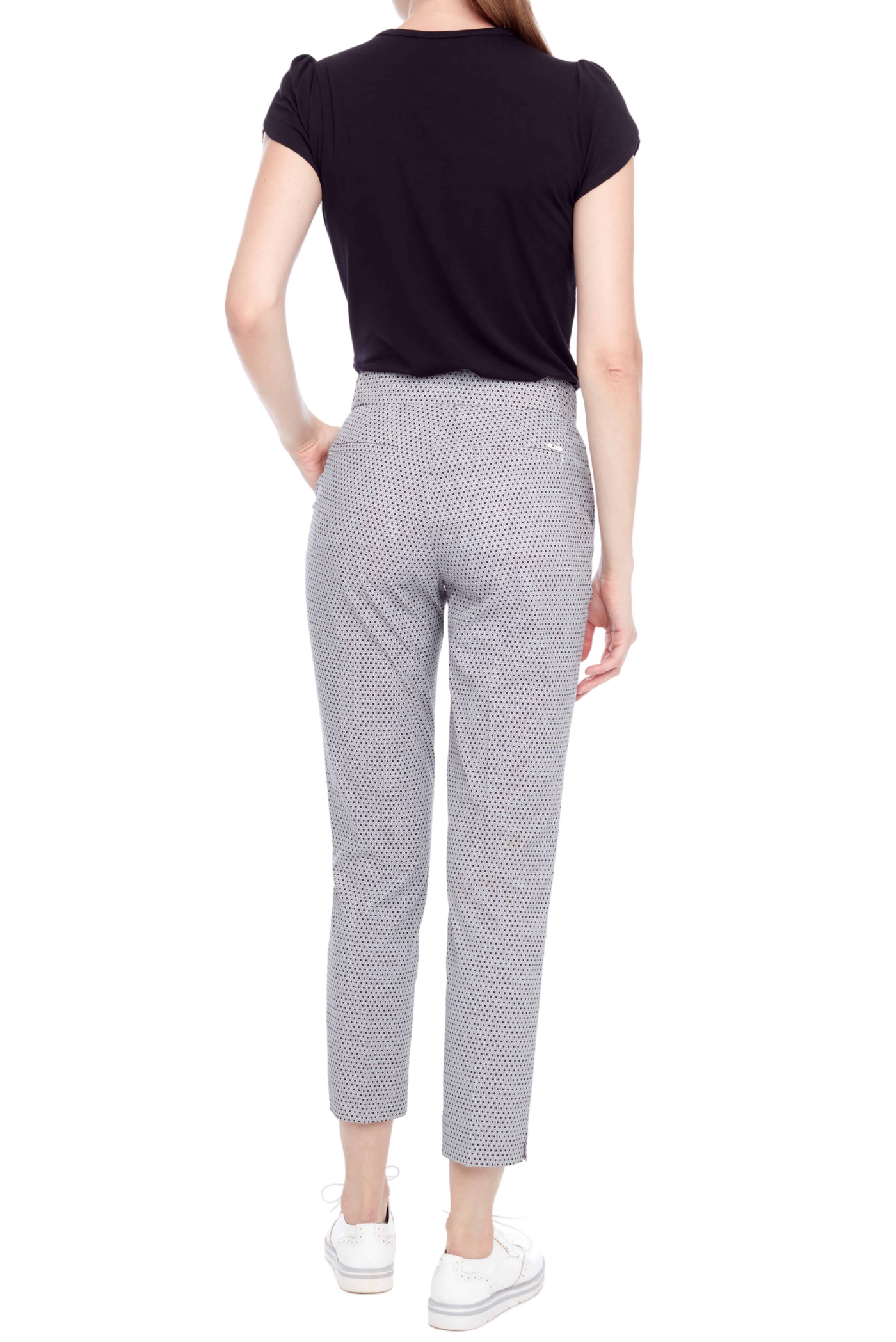 Black Hex Vented Cloud Ankle pant