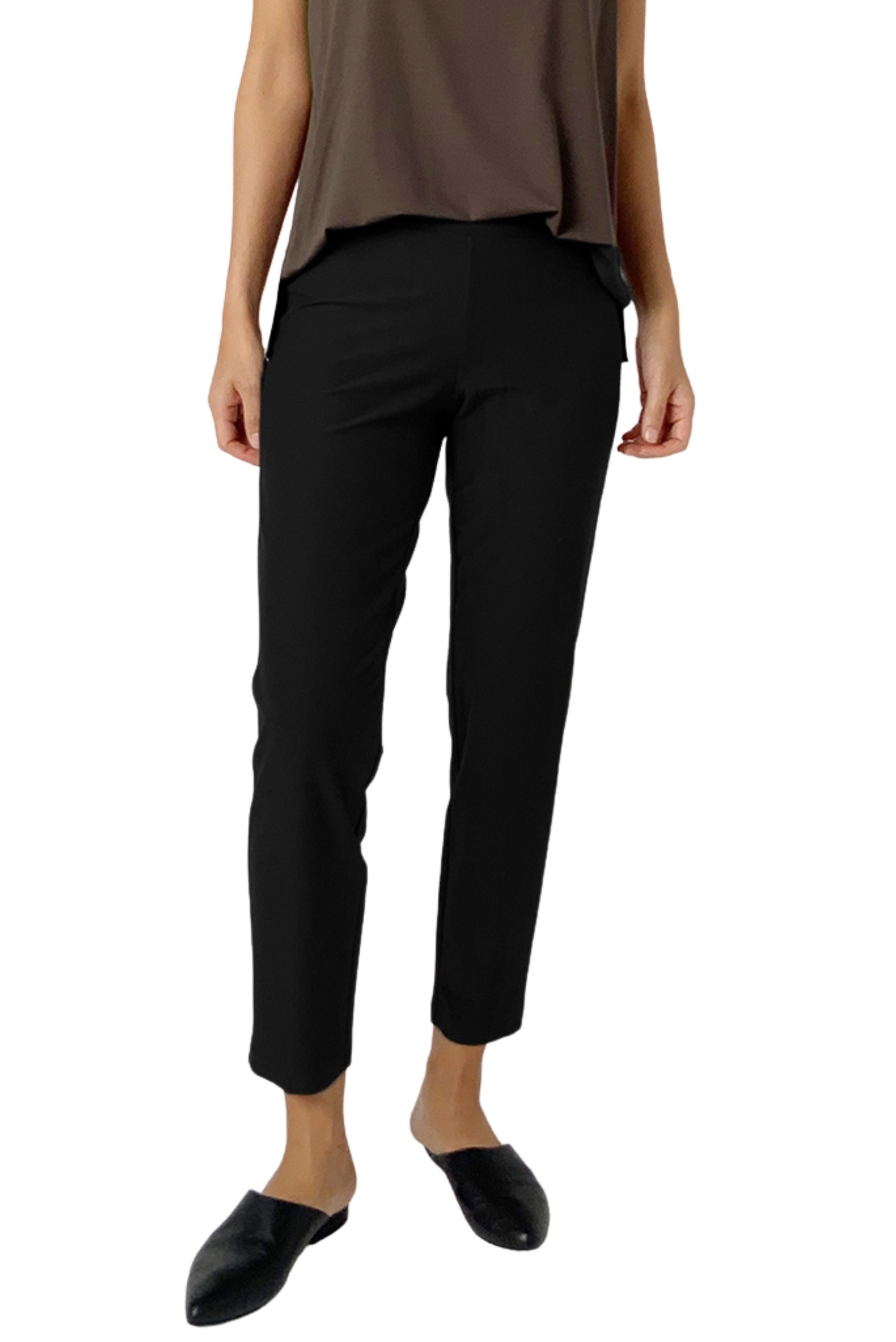 Stretch Crepe Pants